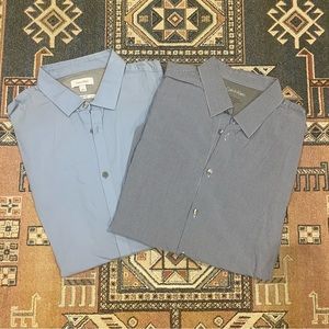 Lot of 2 Calvin Klein Dress Shirts